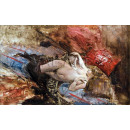 РЕПРОДУКЦИИ НА КАРТИНИ Гола жена с черни чорапи (1885)